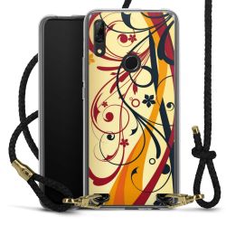 Carry Case Transparent Leather black/gold