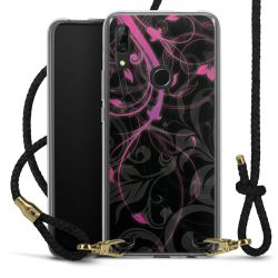 Carry Case Transparent Leather black/gold