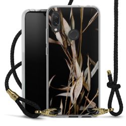 Carry Case Transparent Leather black/gold