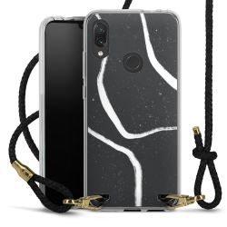 Carry Case Transparent Leather black/gold