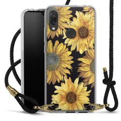 Carry Case Transparent Leather black/gold