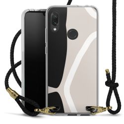 Carry Case Transparent Leather black/gold