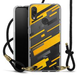 Carry Case Transparent Leather black/gold