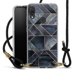 Carry Case Transparent Leather black/gold