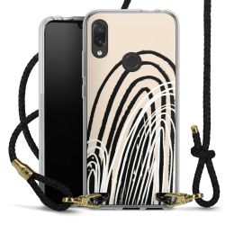 Carry Case Transparent Leather black/gold