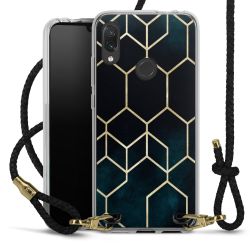 Carry Case Transparent Leather black/gold