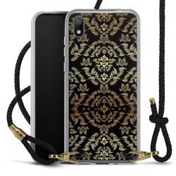 Carry Case Transparent Leather black/gold