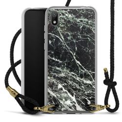 Carry Case Transparent Leather black/gold