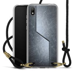 Carry Case Transparent Leather black/gold