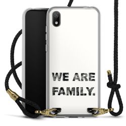 Carry Case Transparent Leather black/gold