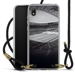 Carry Case Transparent Leather black/gold