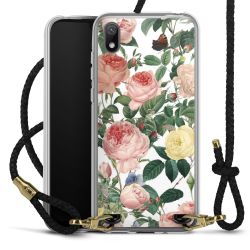 Carry Case Transparent Leather black/gold