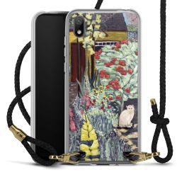 Carry Case Transparent Leather black/gold