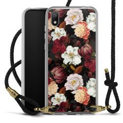 Carry Case Transparent Leather black/gold