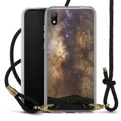 Carry Case Transparent Leather black/gold