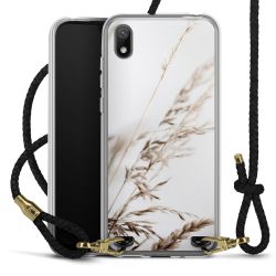 Carry Case Transparent Leather black/gold