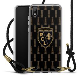 Carry Case Transparent Leather black/gold