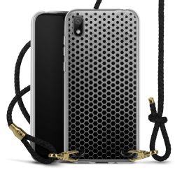 Carry Case Transparent Leather black/gold