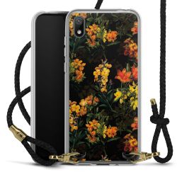 Carry Case Transparent Leather black/gold