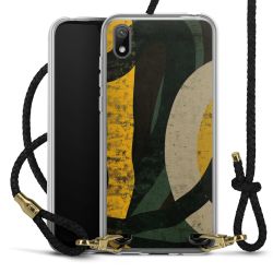 Carry Case Transparent Leather black/gold