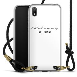 Carry Case Transparent Leather black/gold