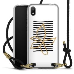 Carry Case Transparent Leather black/gold