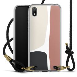 Carry Case Transparent Leather black/gold