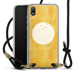 Carry Case Transparent Leather black/gold