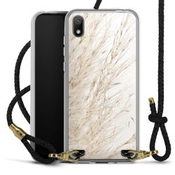 Carry Case Transparent Leather black/gold