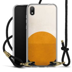 Carry Case Transparent Leather black/gold