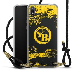 Carry Case Transparent Leather black/gold