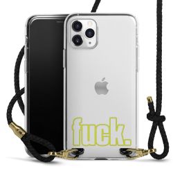 Carry Case Transparent Leather black/gold