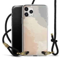 Carry Case Transparent Leather black/gold