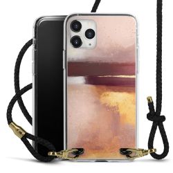 Carry Case Transparent Leather black/gold