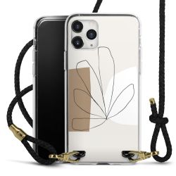 Carry Case Transparent Leather black/gold