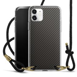 Carry Case Transparent Leather black/gold