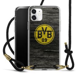 Carry Case Transparent Leather black/gold