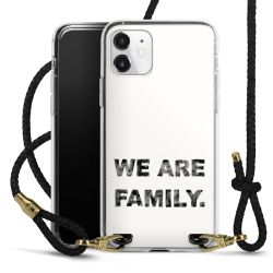 Carry Case Transparent Leather black/gold