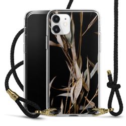 Carry Case Transparent Leather black/gold