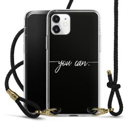 Carry Case Transparent Leather black/gold