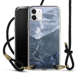 Carry Case Transparent Leather black/gold