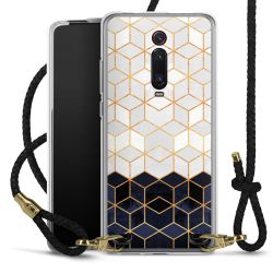 Carry Case Transparent Leather black/gold