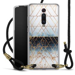 Carry Case Transparent Leather black/gold