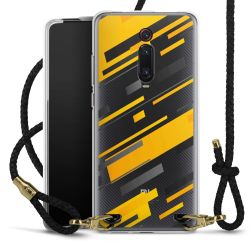 Carry Case Transparent Leather black/gold