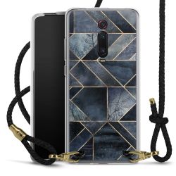 Carry Case Transparent Leather black/gold