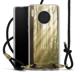 Carry Case Transparent Leather black/gold