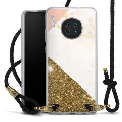 Carry Case Transparent Leather black/gold