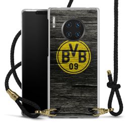 Carry Case Transparent Leather black/gold