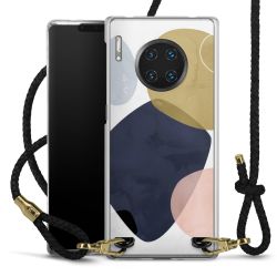 Carry Case Transparent Leather black/gold