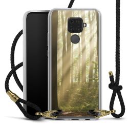 Carry Case Transparent Leather black/gold